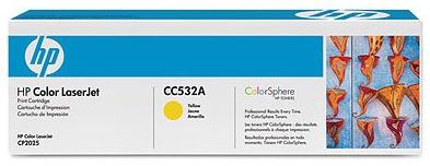 HP CC532A toner cartridge 1 pc(s) Original Yellow