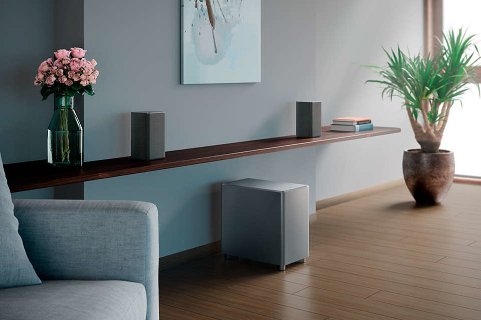 Philips TAW8506/10 subwoofer Silver Active subwoofer – image 8