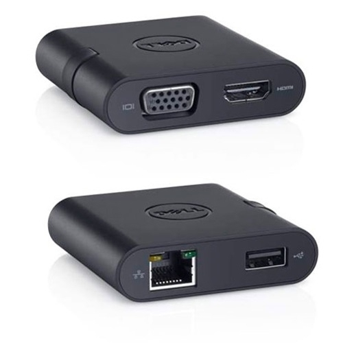Dell 492-BBNU USB graphics adapter Black – image 1