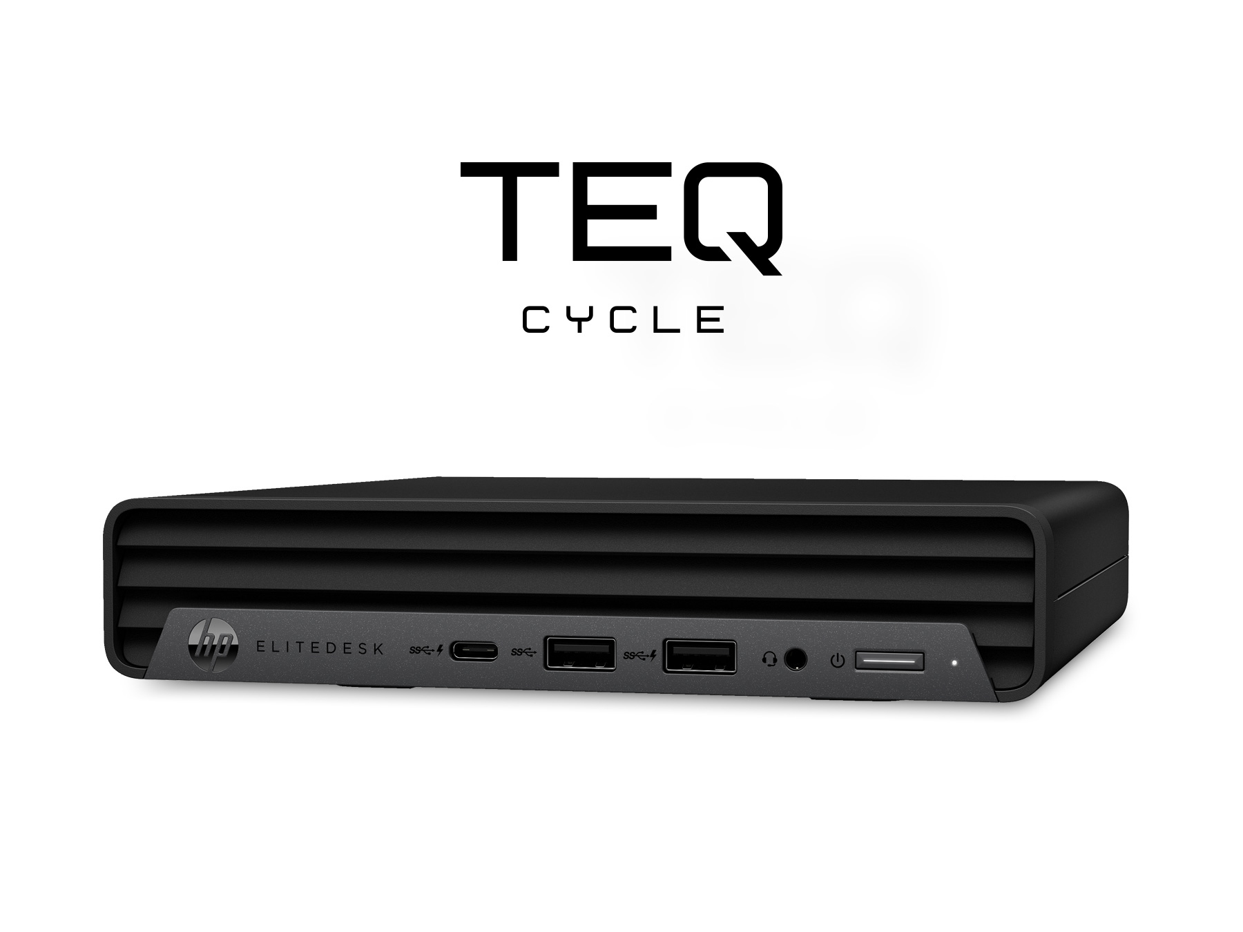Teqcycle HP Elitedesk 805 G6 DM AMD Ryzen™ 5 PRO 4650G 16 GB DDR4-SDRAM 256 GB SSD Windows 11 Pro Mini PC Nero