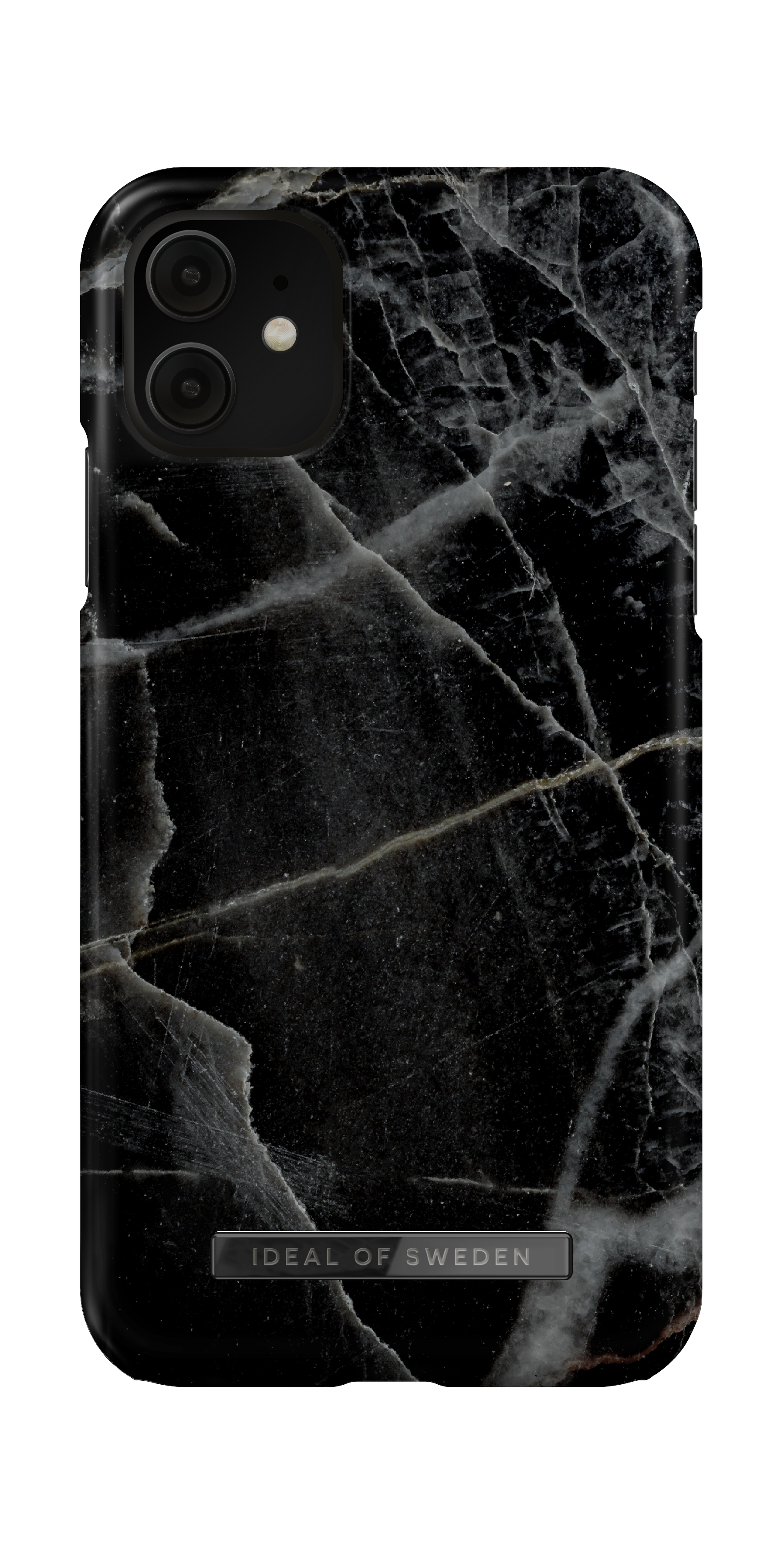 iDeal of Sweden Printed Case iPhone 11 / XR Black Thunder Marble – image 1