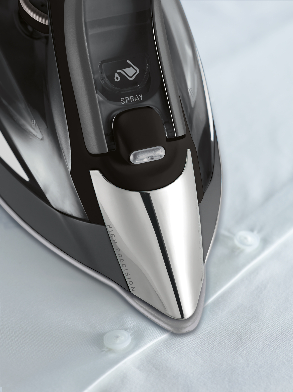 Rowenta DW7025 Steam iron Microsteam 400 HD Laser soleplate – image 5