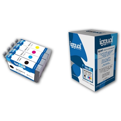 iggual IGG314005 ink cartridge Standard Yield Black, Cyan, Magenta, Yellow