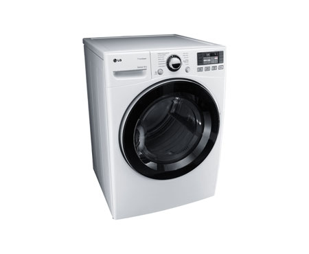 LG DLGX3471W tumble dryer Freestanding Front-load White – image 2