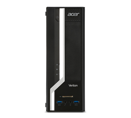 Acer Veriton X X2631G Intel Pentium G G3240 4 GB DDR3-SDRAM 500 GB HDD FreeDOS SFF PC Black image 1