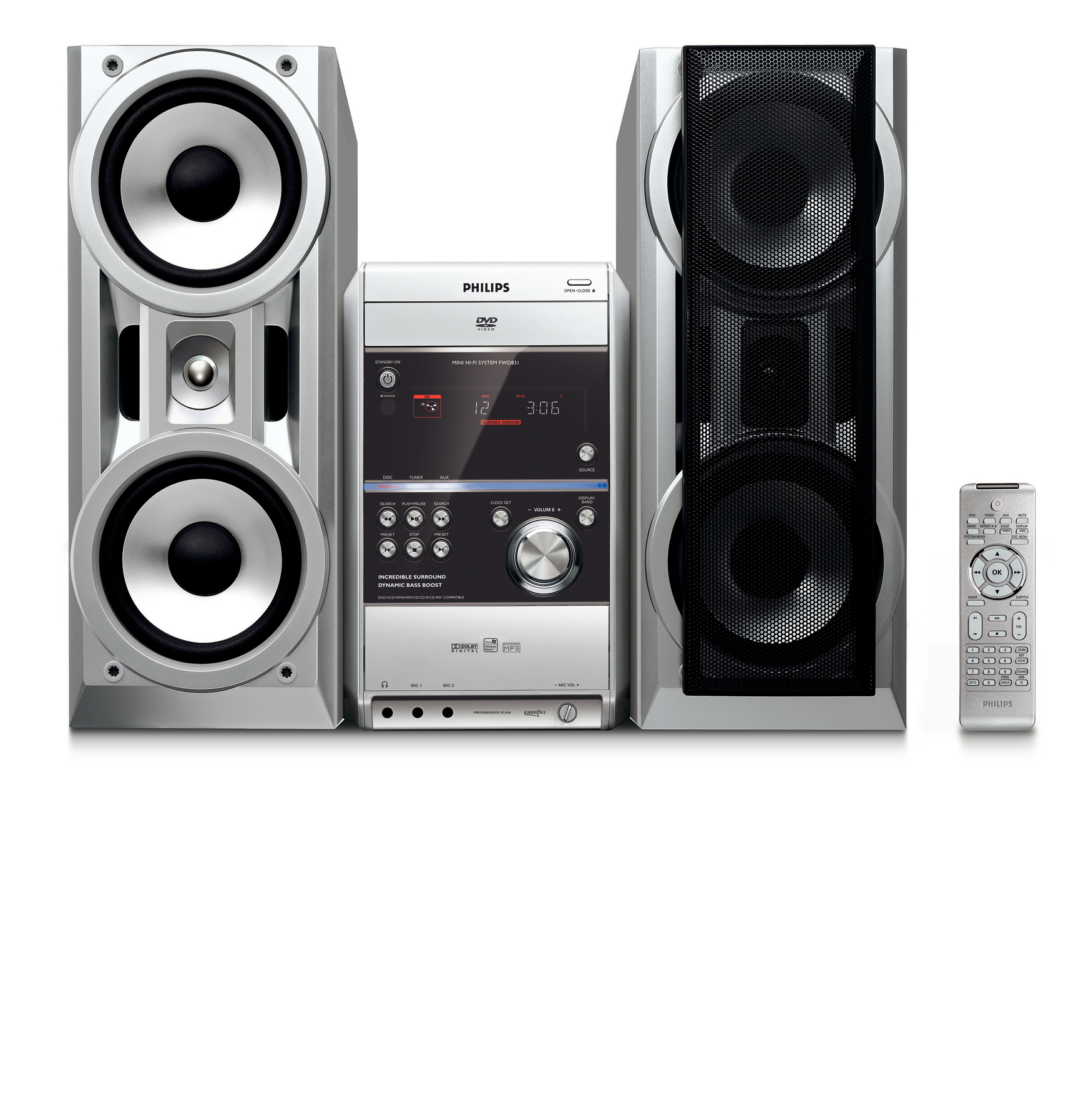 Philips FWD831 DVD Mini Hi-Fi System