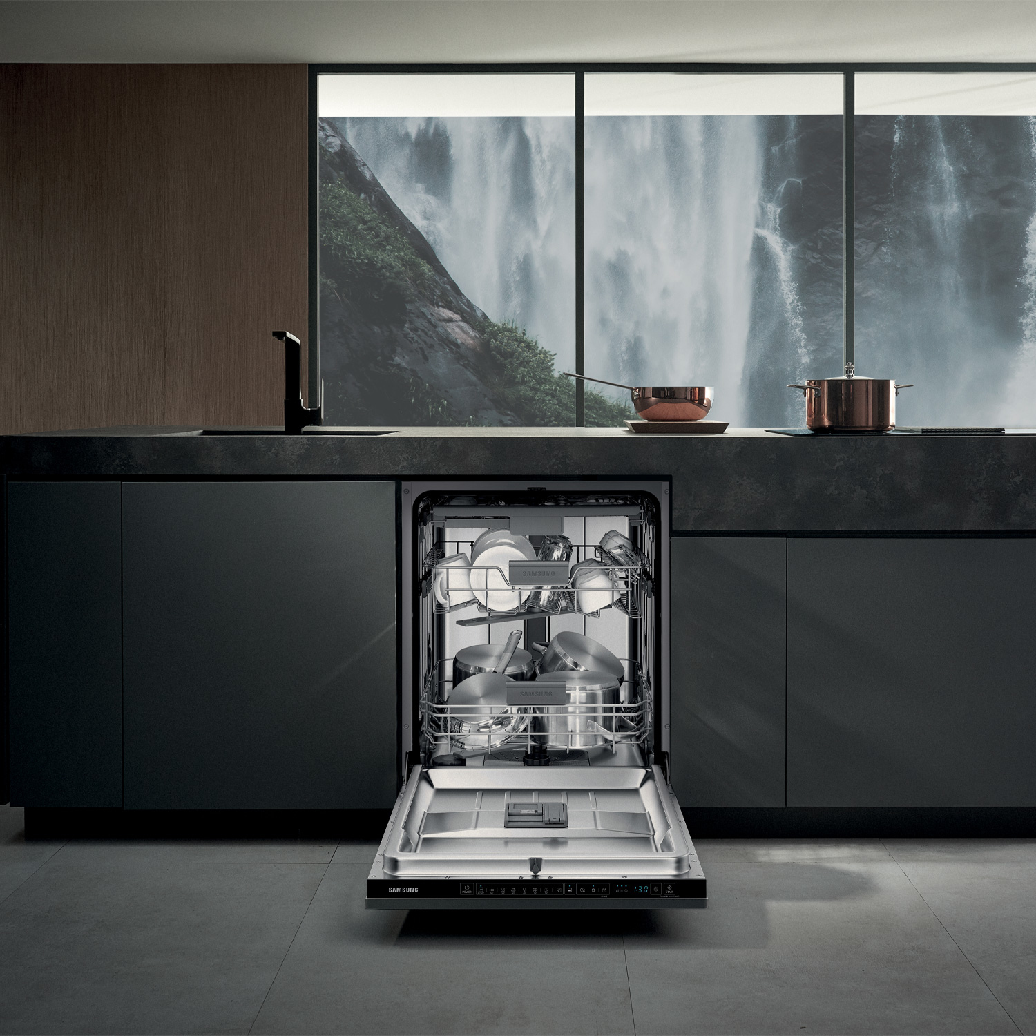 Samsung DW60R7050BB Fully built-in 14 place settings – image 3