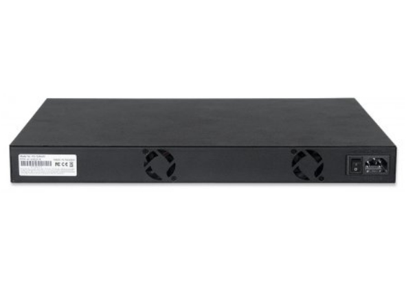 Intellinet 560900 network switch Managed L2 Gigabit Ethernet (10/100/1000) Power over Ethernet (PoE) 1U Black – image 4