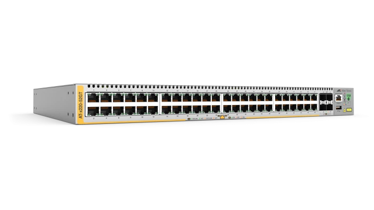 Allied Telesis AT-X220-52GT-40 network switch Managed Gigabit Ethernet (10/100/1000) 1U