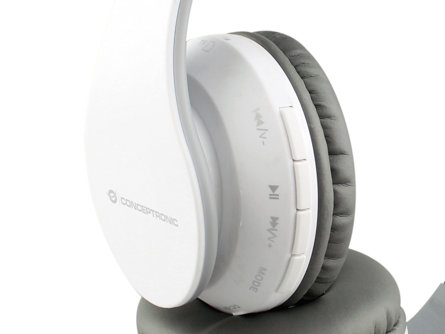 Conceptronic PARRIS Wireless Bluetooth Headset, white – image 6
