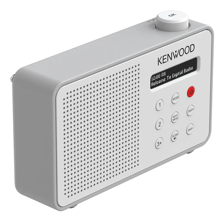 Kenwood CR-M25DAB-W radio Portable Digital White – image 4
