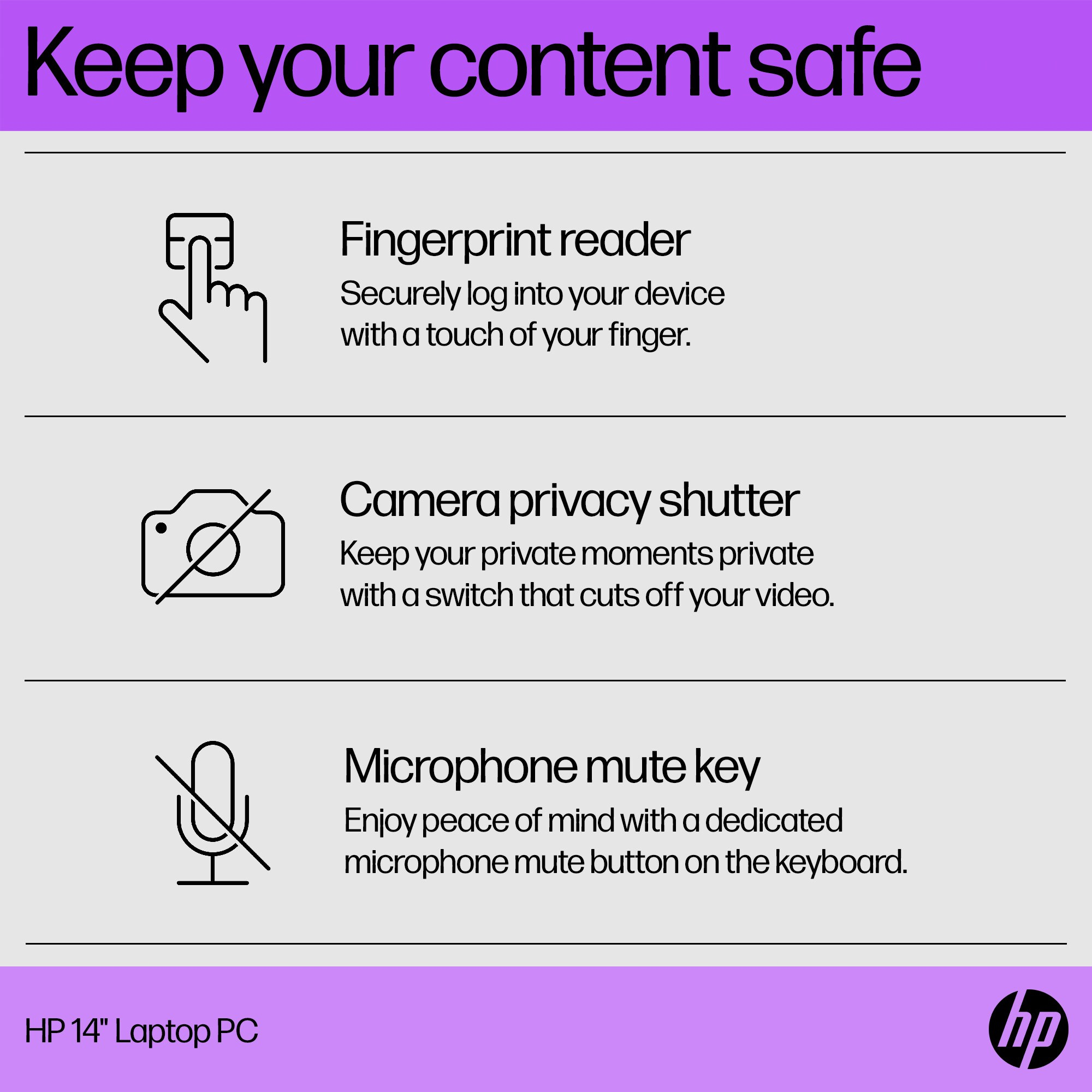 HP 14-em0005na AMD Ryzen™ 7 7730U Laptop – image 9