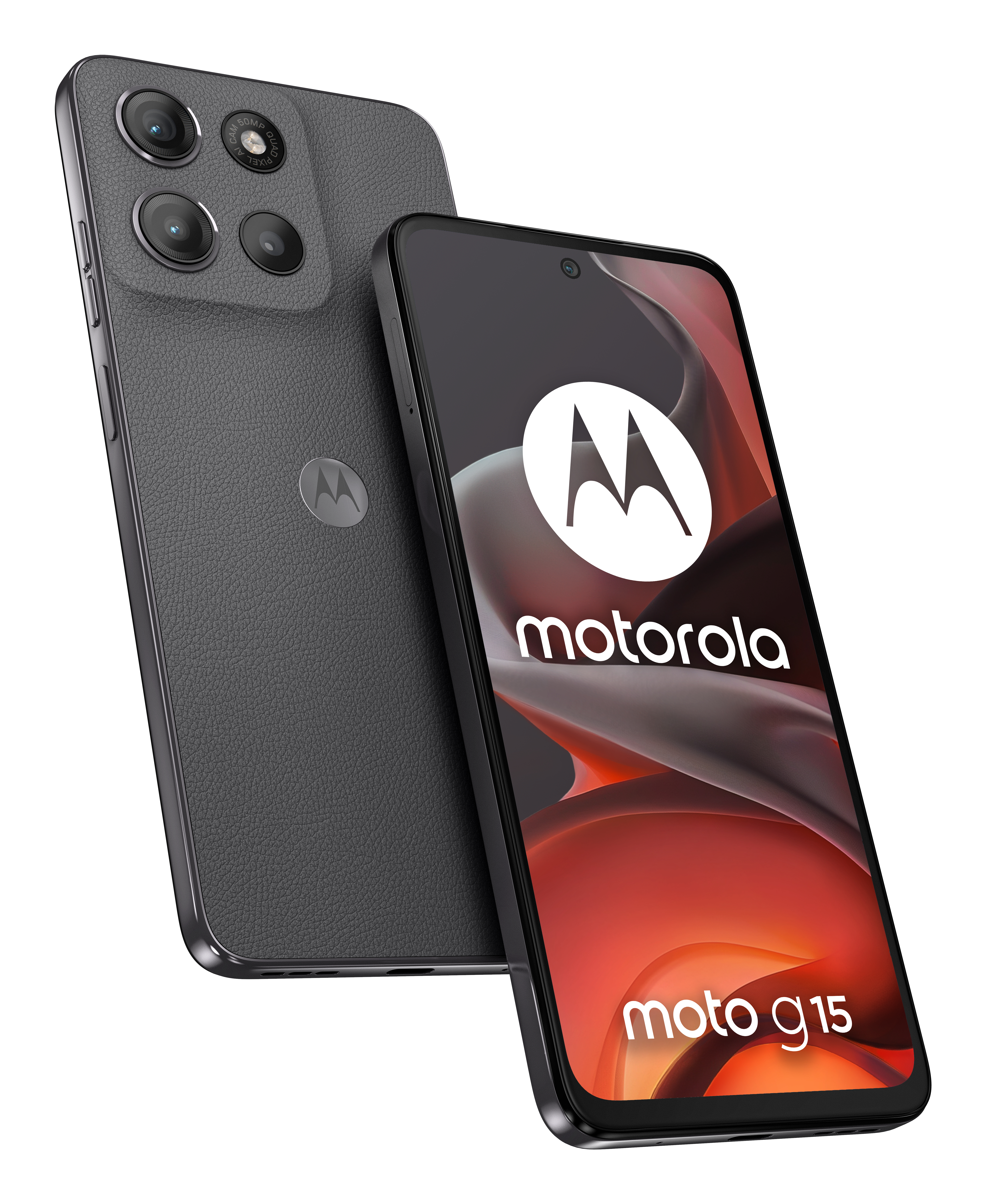 Motorola moto g15 17,1 cm (6.72") Doppia SIM Android 15 4G USB tipo-C 4 GB 128 GB 5200 mAh Grigio