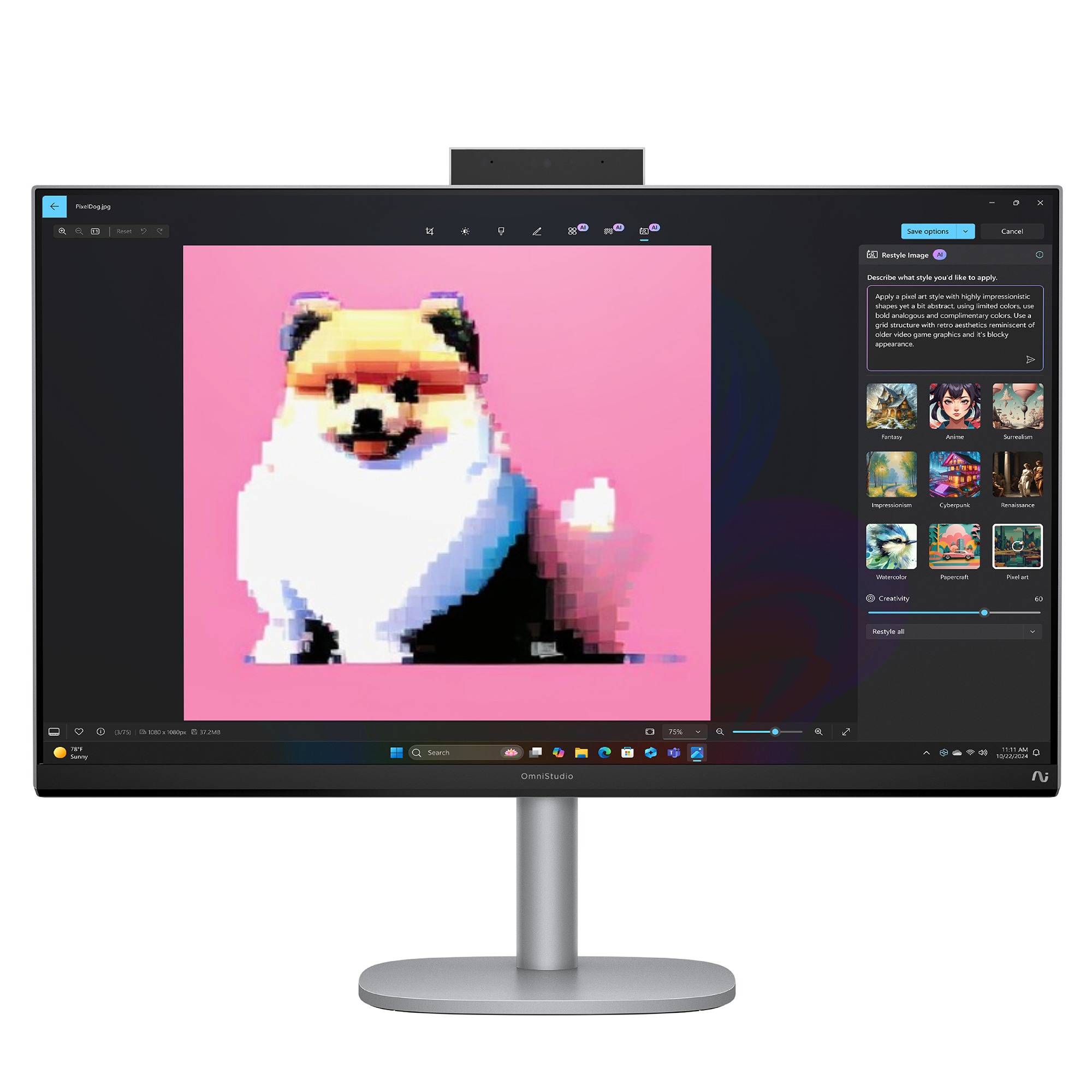 HP OmniStudio X Next Gen AI 27-cs1020nb PC – image 9