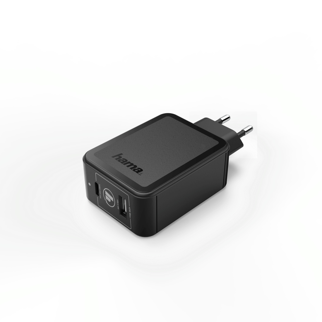 Hama 00183321 mobile device charger Mobile phone, Smartphone Black AC Fast charging Indoor – image 2