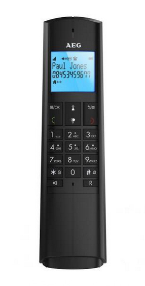 AEG Prism DECT telephone Caller ID Black – image 3