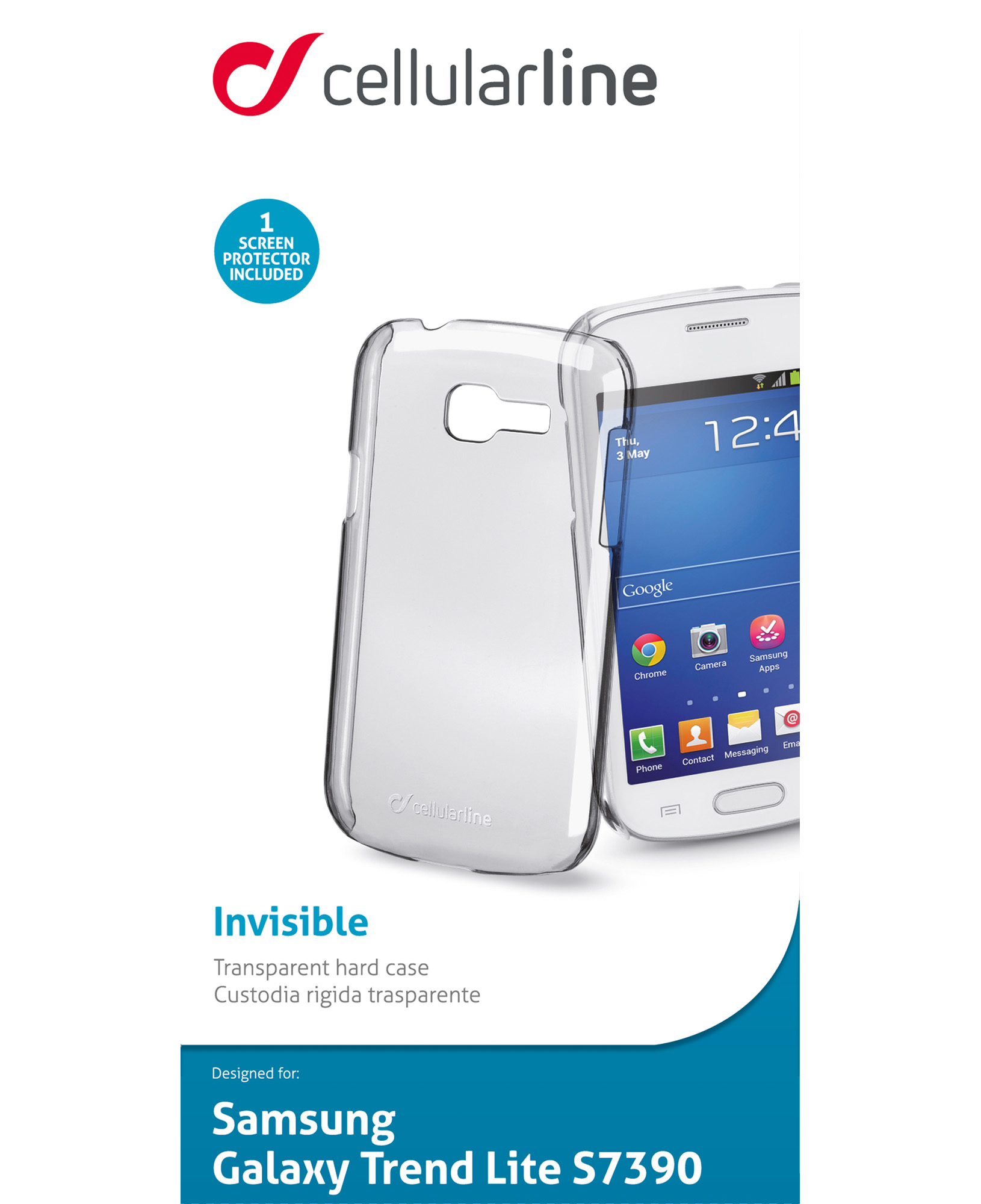 Cellularline Invisible Galaxy Trend Lite- Transparent – image 3
