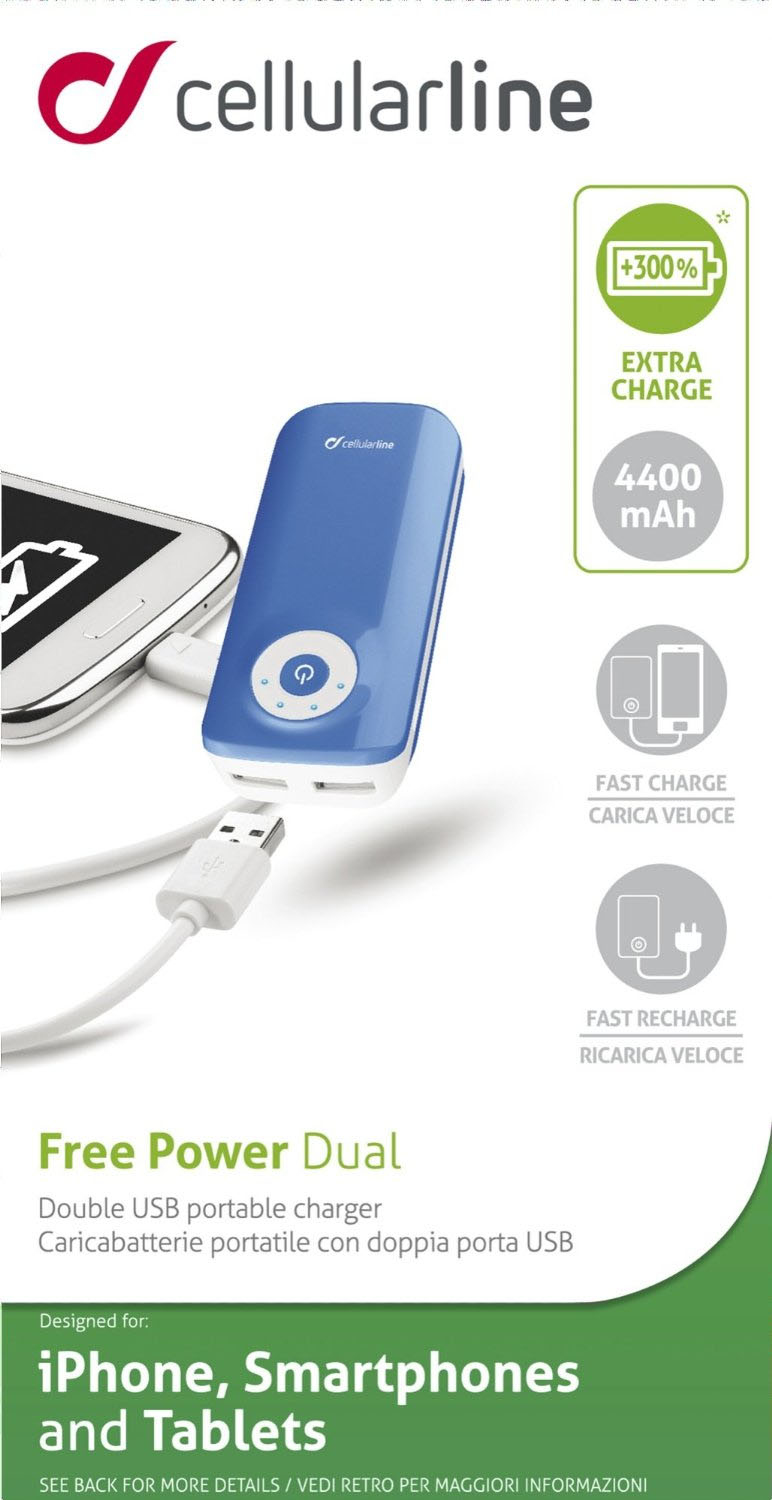 Cellularline FREEPOWER4400B power bank – image 2