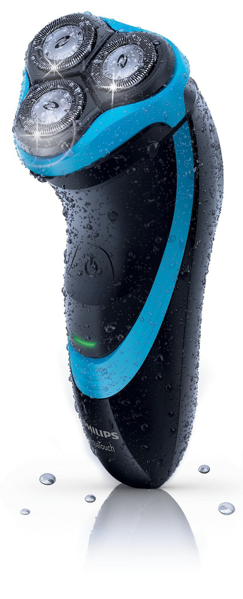 Philips AT750 Rotation shaver Black, Blue – image 3