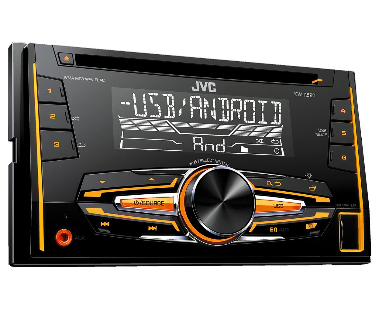 JVC KW-R520E 2-DIN CD Receiver – image 6