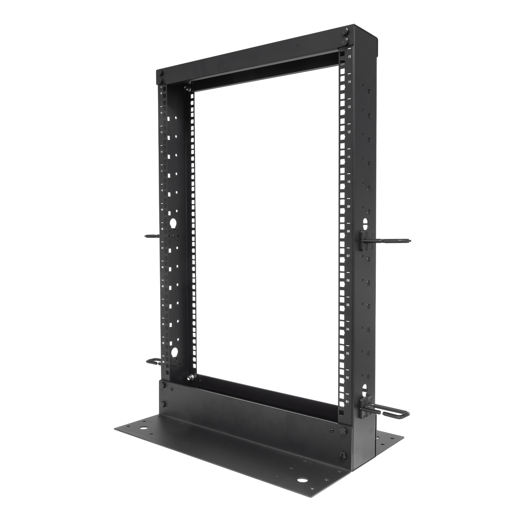 aiten data F80.66.15-2PO rack cabinet 15U Floor mounted rack Black – image 1