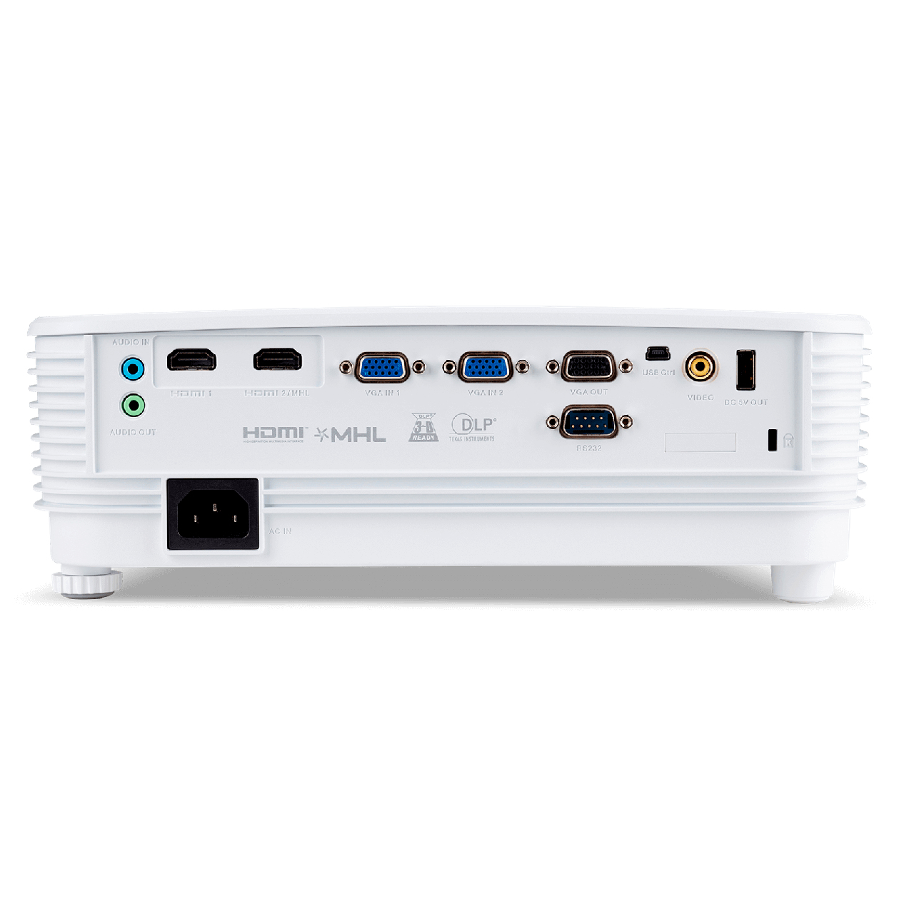 Acer P1250 Standard throw projector 3600 ANSI lumens DLP XGA (1024x768) 3D White – image 6
