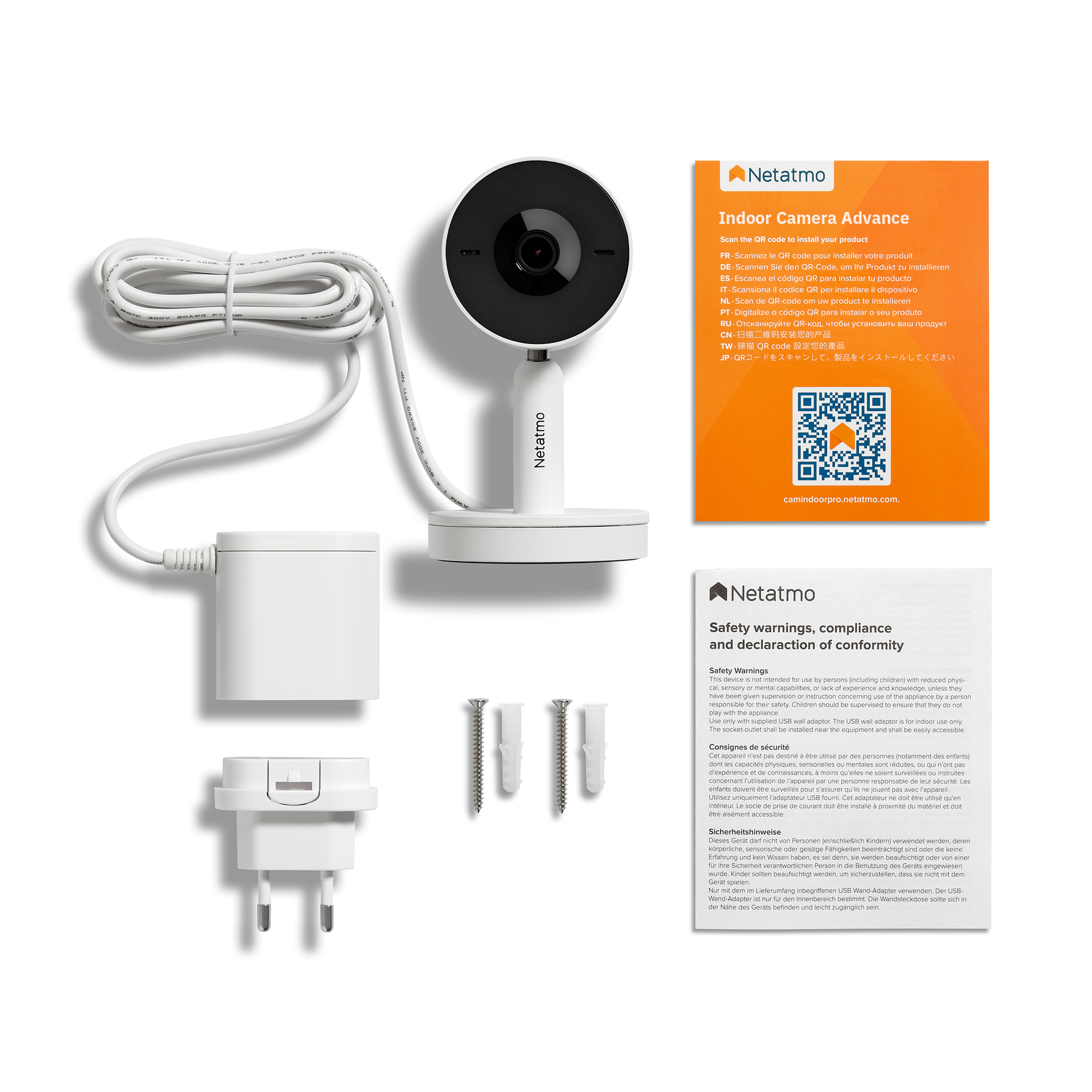 Netatmo NPC-W-IT security camera Bullet IP security camera Indoor – image 4