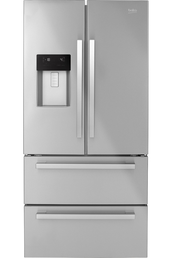 Beko GNE60530DX side-by-side refrigerator Freestanding
