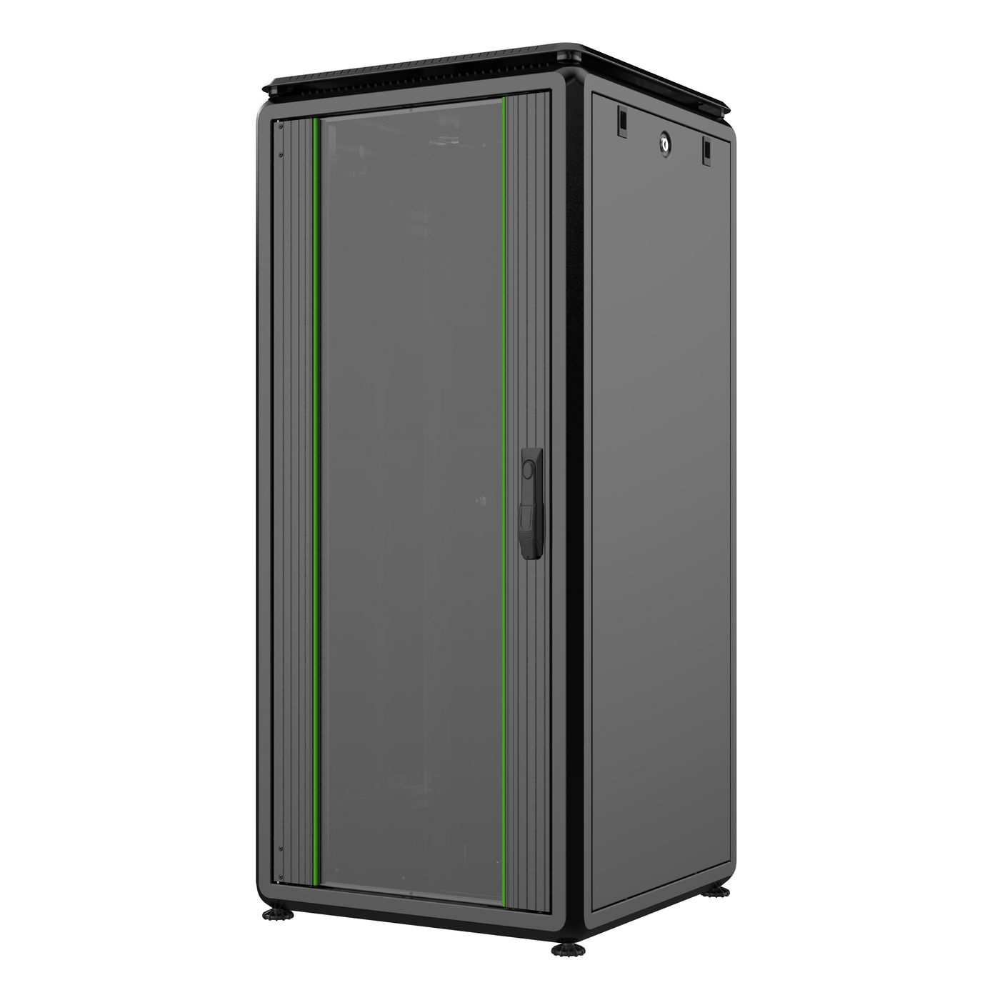 Lanview RDL26U66BL rack cabinet 26U Freestanding rack Black