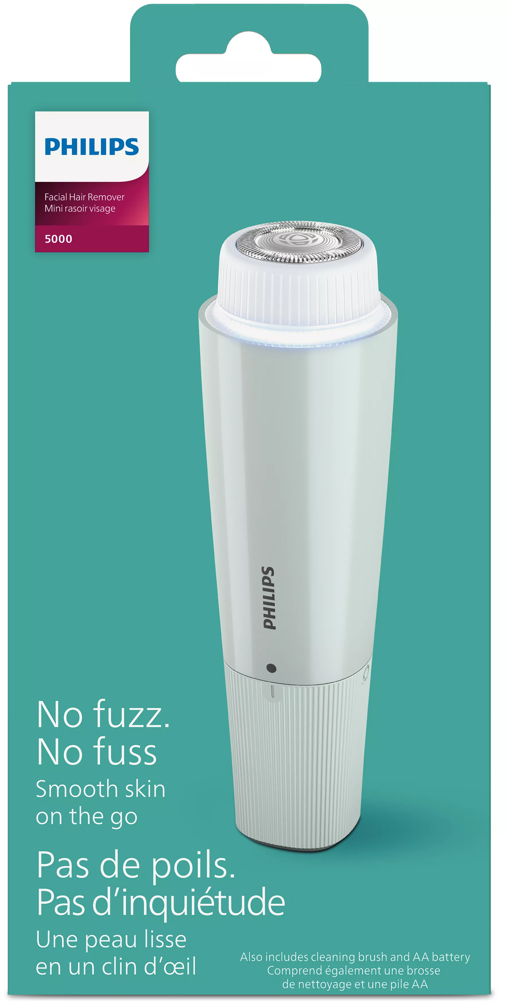 Philips 5000 series BRR474/00 women's shaver 1 head(s) Green – image 2