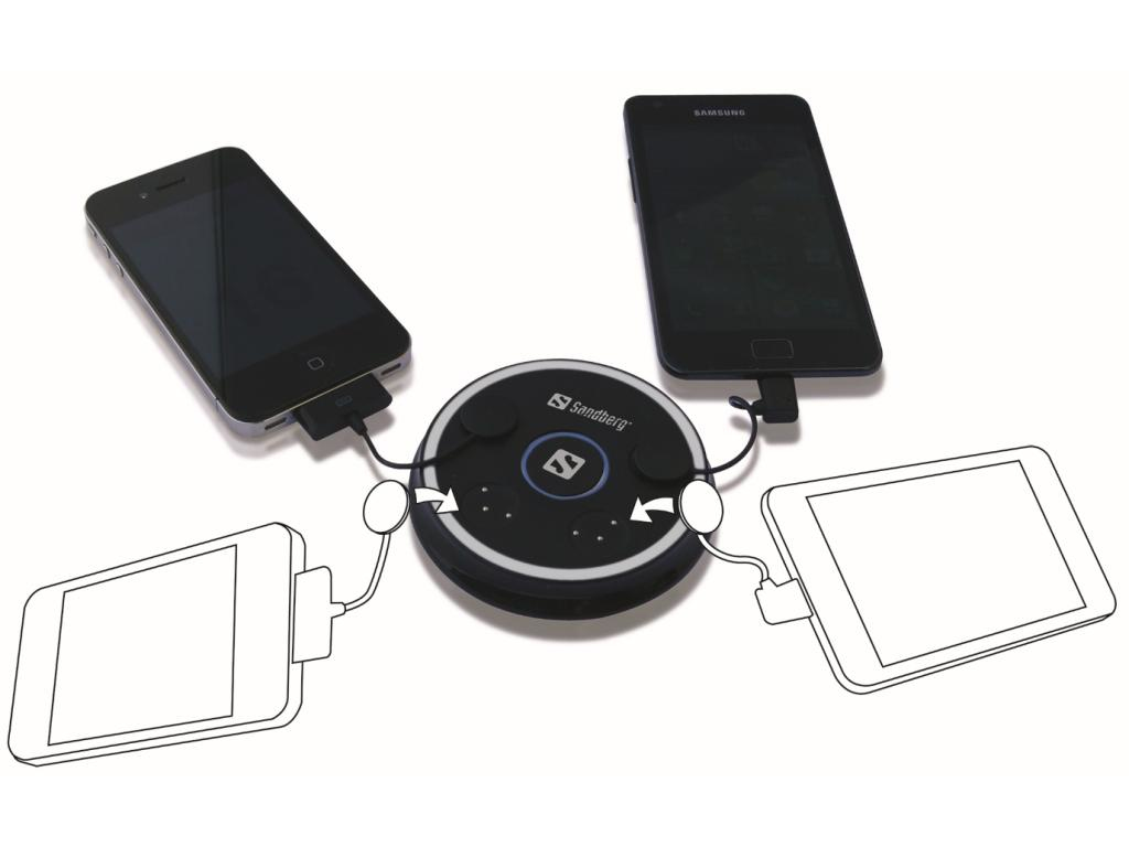 Sandberg Magnetic Charging Station 4in1 – image 3