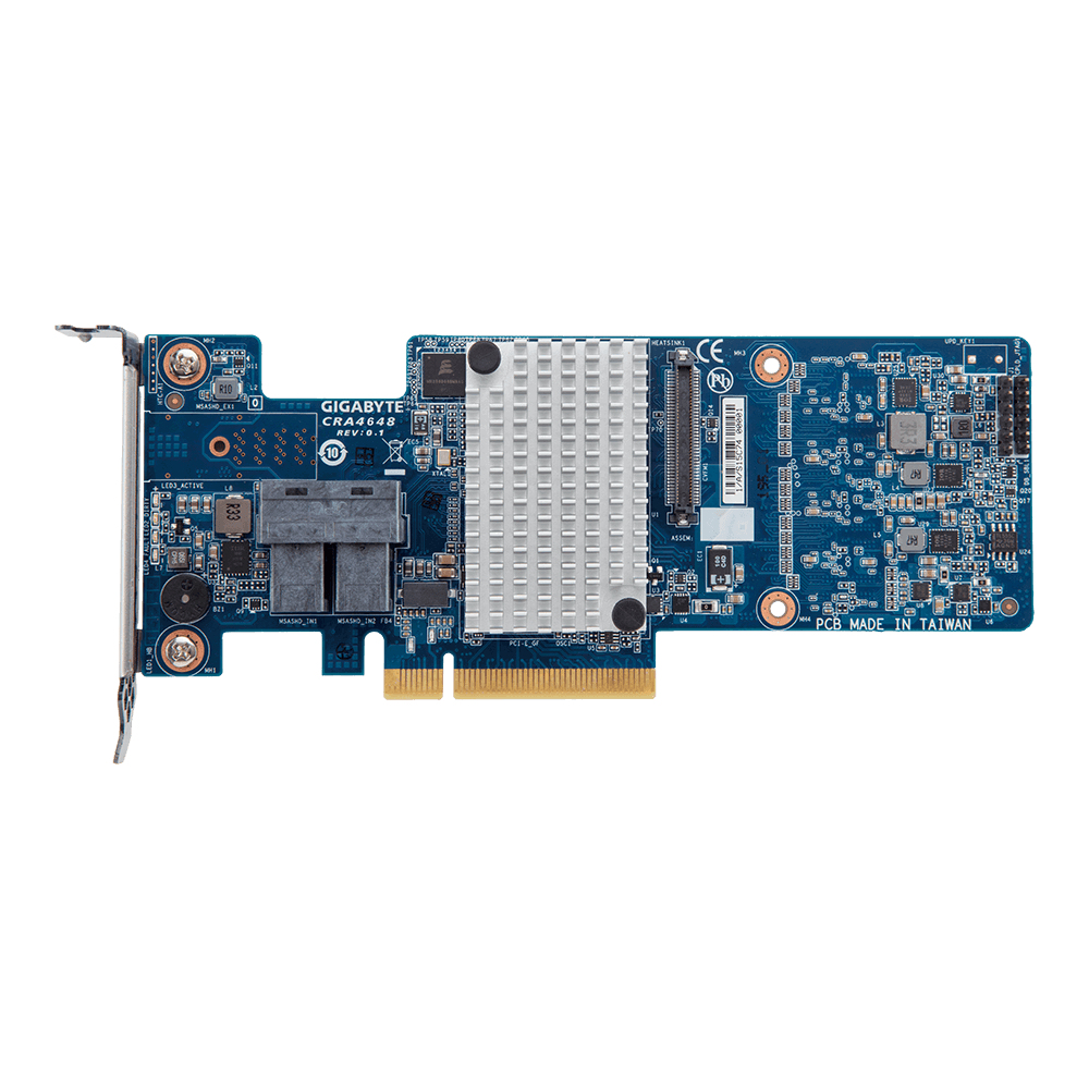 GIGABYTE CRA4648 RAID controller PCI 3.0 12 Gbit/s