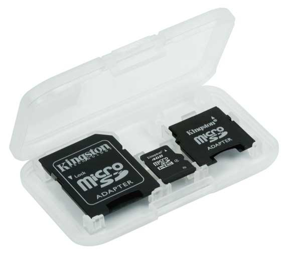 Kingston Technology 4GB microSDHC + 2 Adapters – image 3