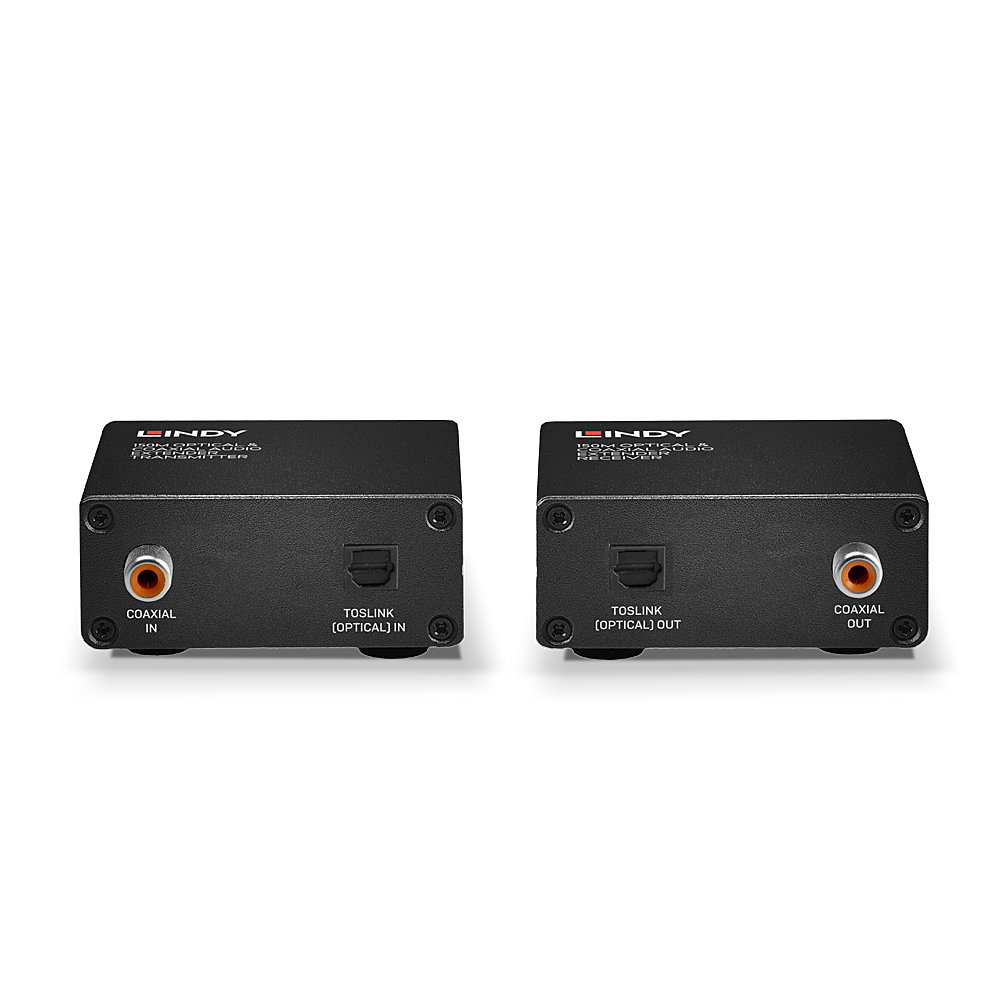 Lindy 150m Cat.6 TosLink (Optical) and Coaxial Digital Audio Extender – image 3