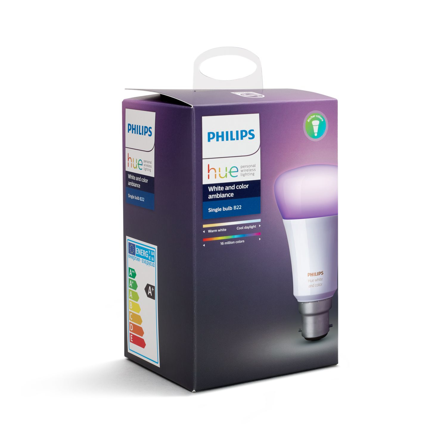 Philips by Signify Philips Hue White and colour ambience Single bulb B22 – image 5