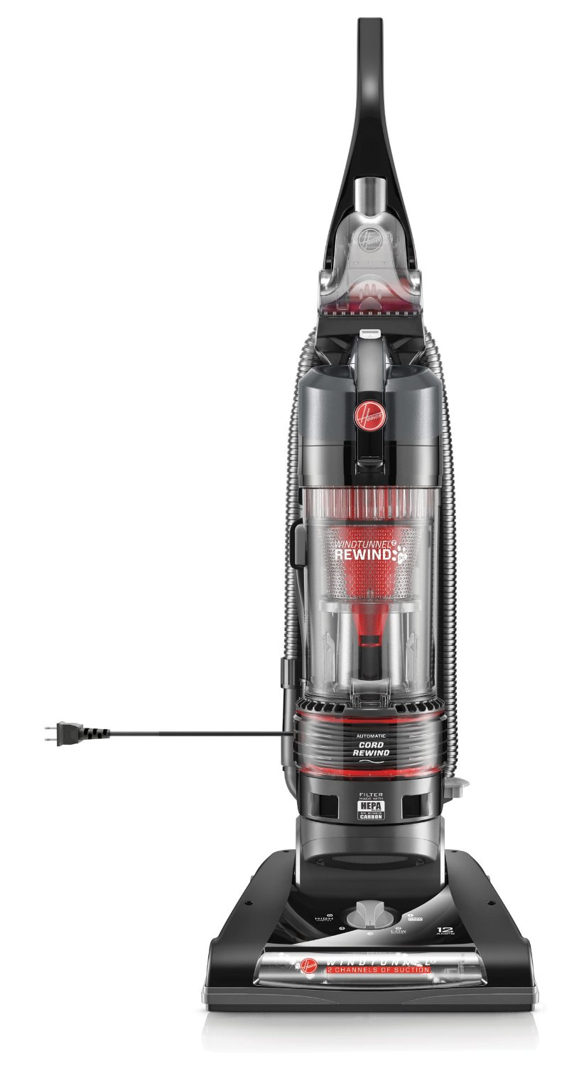 Hoover UH70831PC stick vacuum/electric broom Upright vacuum Dry HEPA Bagless Black – image 3