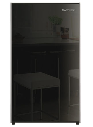 Daewoo FR-15B combi-fridge Freestanding
