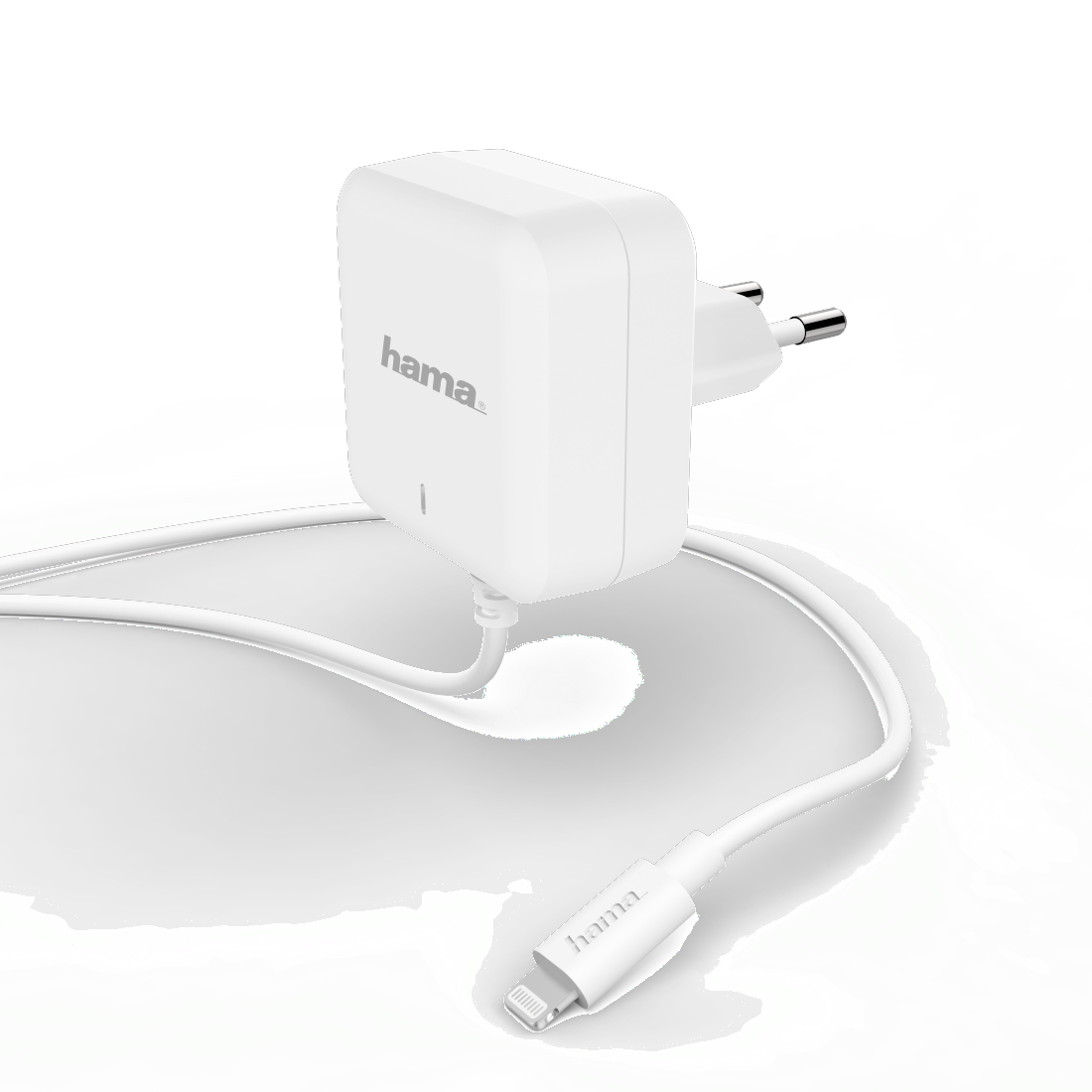 Hama 00183318 mobile device charger Smartphone, Tablet White AC Fast charging Indoor