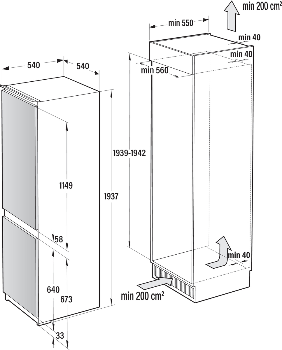 Gorenje NRKI419EP1 — vue 1 sur 2