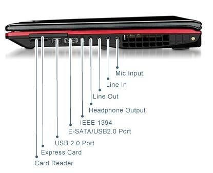 MSI Megabook GX720X-028HU laptop Intel® Core™2 Duo P8400 – image 5