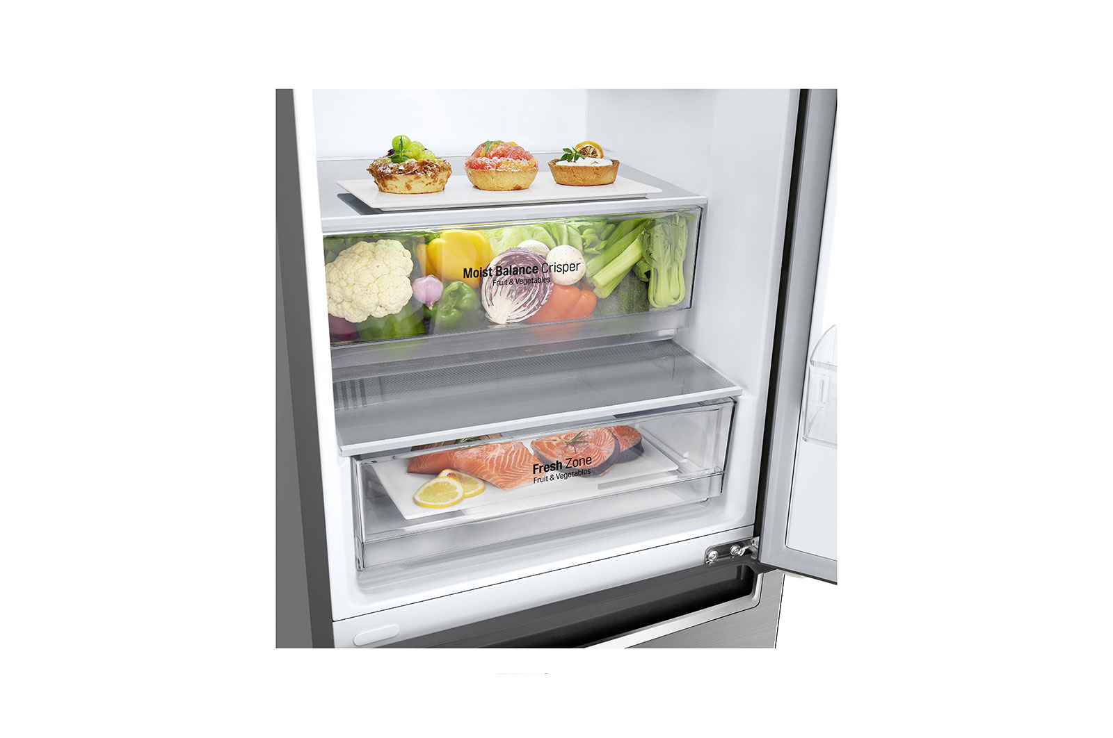 LG GBB61PZHMN fridge-freezer Freestanding – image 4