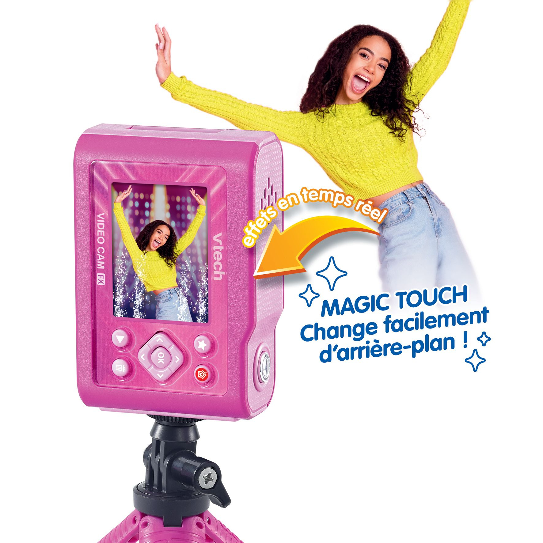 VTech KidiZoom Video Cam FX rose – image 3