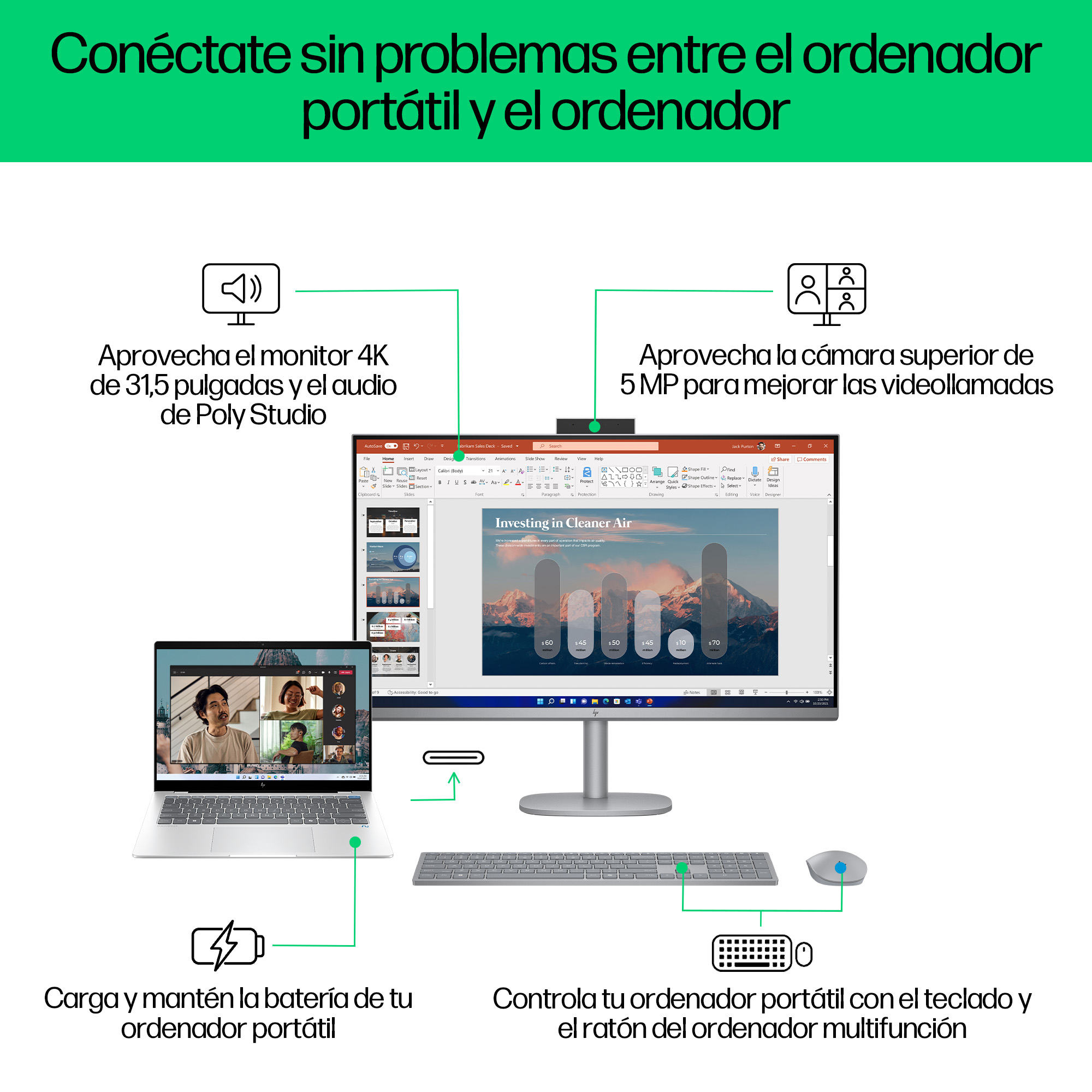 PC All in One HP OmniStudio X 32-c0021ns - imagen 10