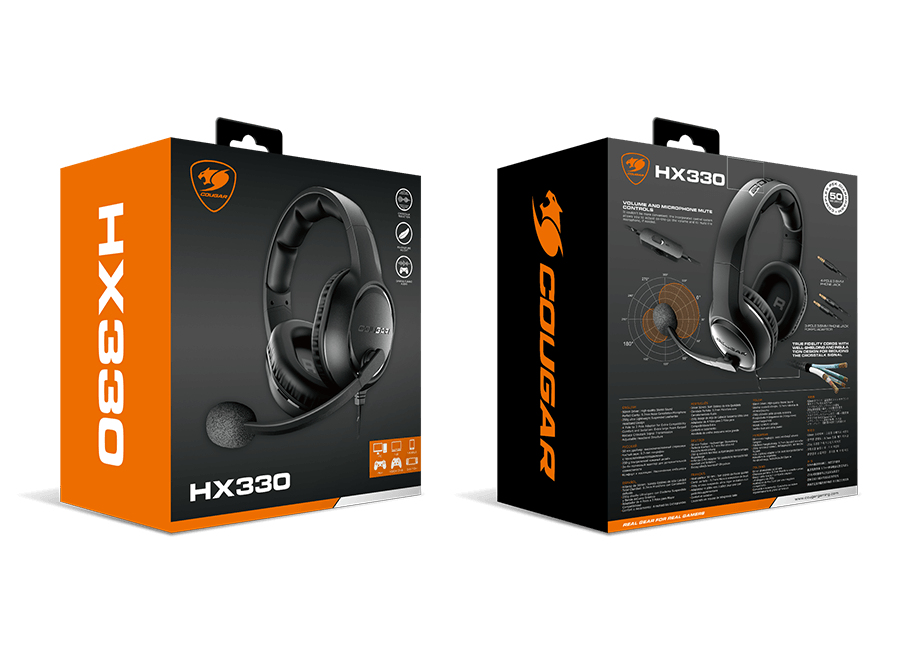 COUGAR HX330 Headset Wired Head-band Gaming Black – image 8