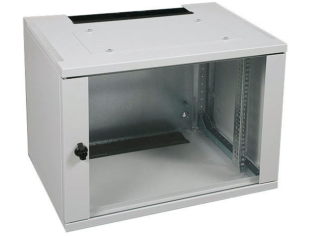 Vertiv Knürr Con wall enclosure 9u w600 d500 with glass door