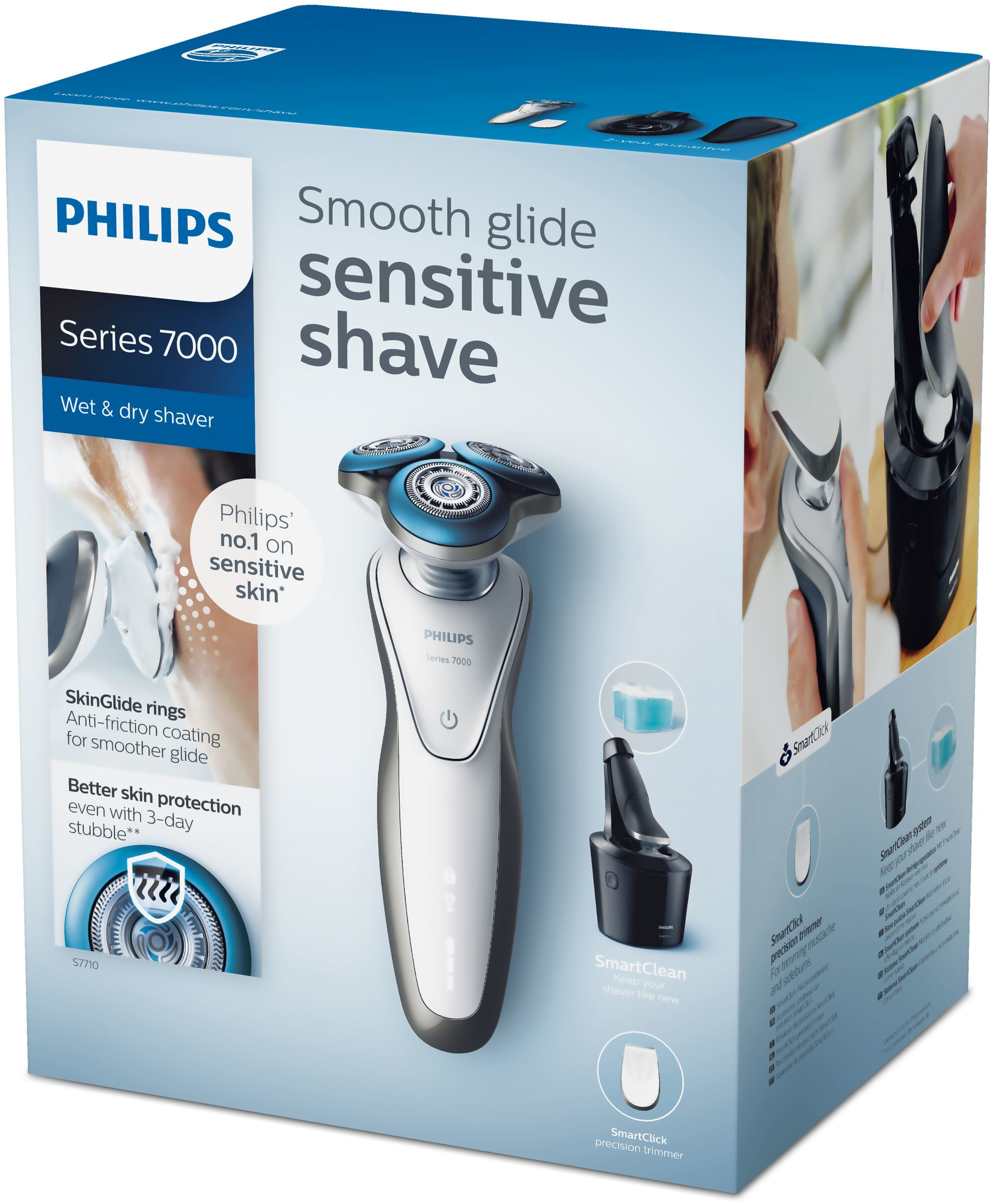 Philips SHAVER Series 7000 wet and dry electric shaver S7710/25 – image 2