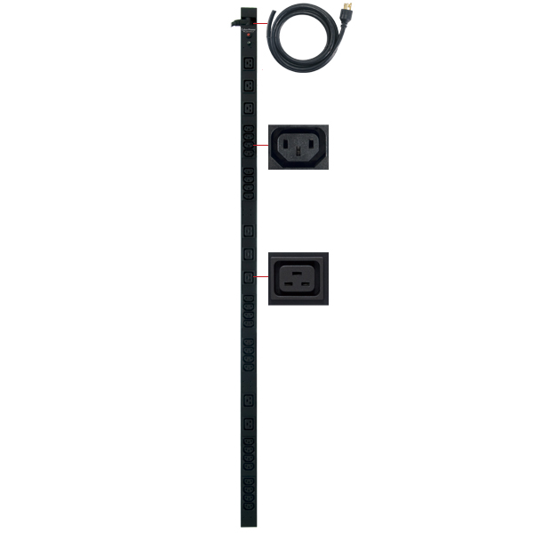 CyberPower PDU20BVHVT32F power distribution unit (PDU) 32 AC outlet(s) 0U Black – image 2