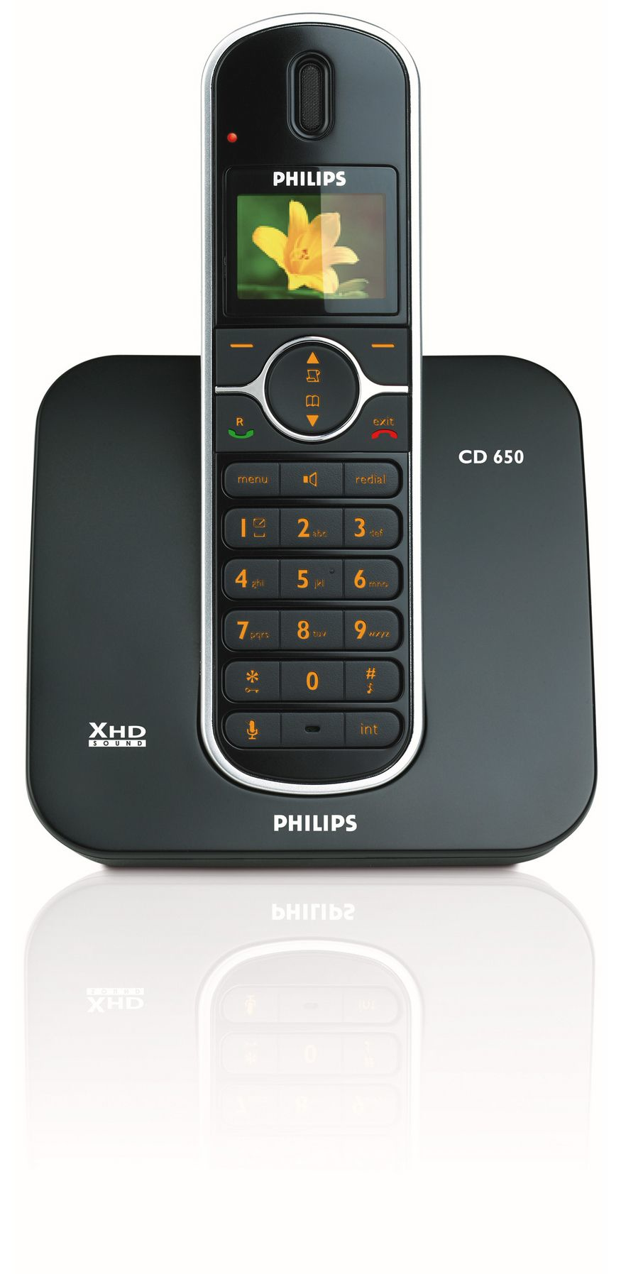 Philips Perfect sound CD6501B/90 telephone Caller ID Black – image 2