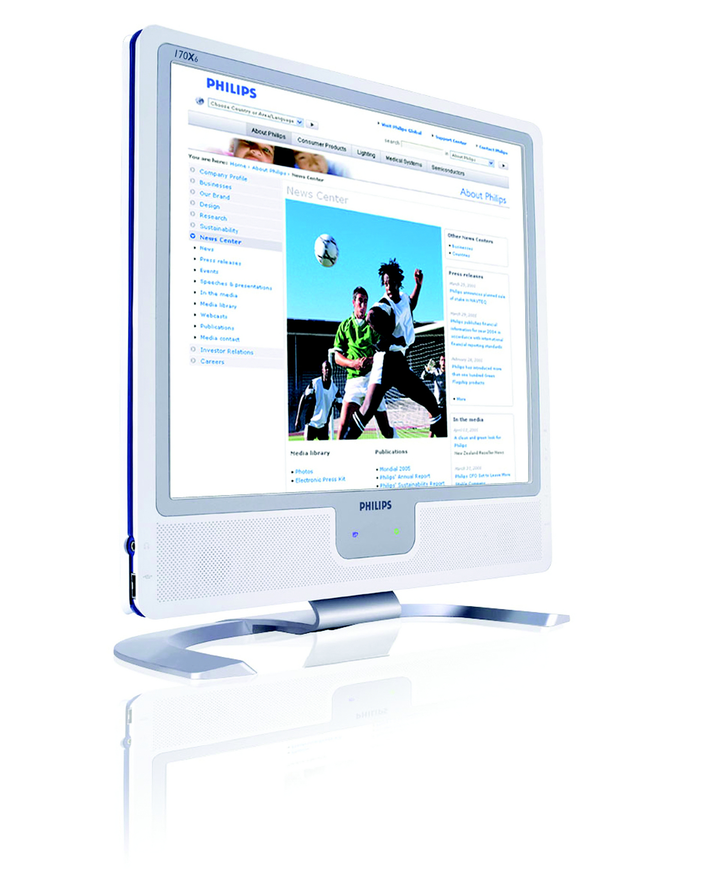 Philips 170X6FW 17" SXGA LCD monitor