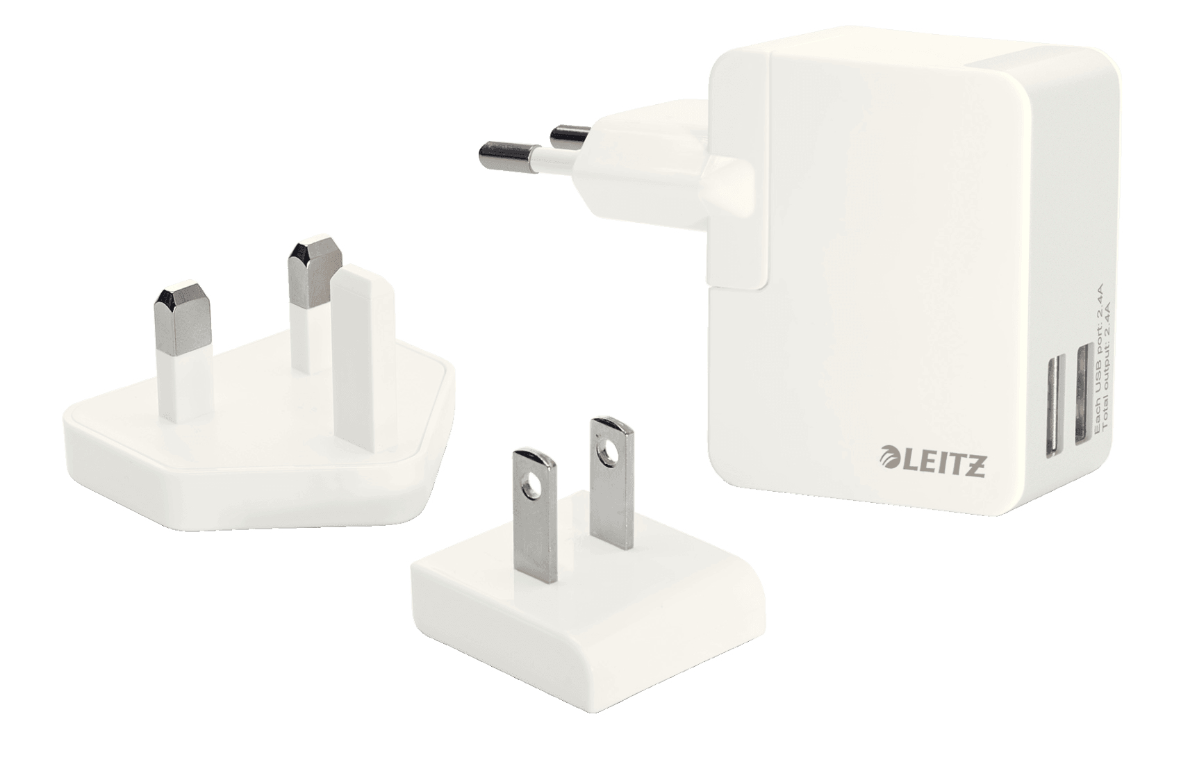 Leitz Complete Traveller USB Wall Dual Charger